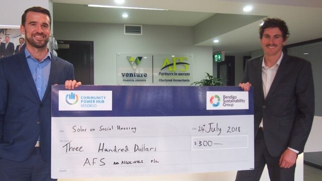 AFS donation community power hub